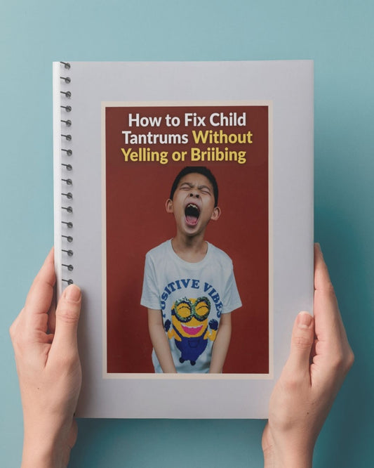 How to Fix Child Tantrums Without Yelling or Bribing